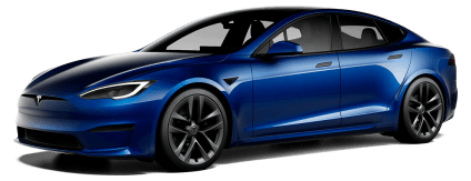Tesla Model S Plaid in Deep Blue